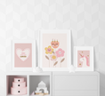 Load image into Gallery viewer, Kids Room Wall Art Set | Neutral Nursery Digital Prints | Ballerina, Animal & Sunshine Collection | Instant Download Decor