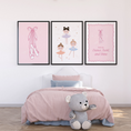 Load image into Gallery viewer, Kids Room Wall Art Set | Neutral Nursery Digital Prints | Ballerina, Animal & Sunshine Collection | Instant Download Decor