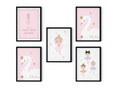 Load image into Gallery viewer, Kids Room Wall Art Set | Neutral Nursery Digital Prints | Ballerina, Animal & Sunshine Collection | Instant Download Decor